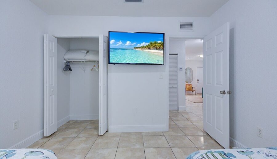 TV in bedroom