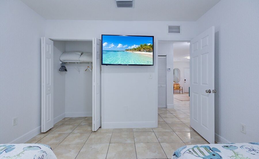 TV in bedroom